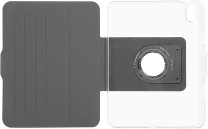 Targus VersaVu Clear Case for iPad 10.9" | 360° Rotating Stand, Slim Transparent Protective Case, Scratch-Resistant, Travel & Everyday Use, Lightweight & Durable