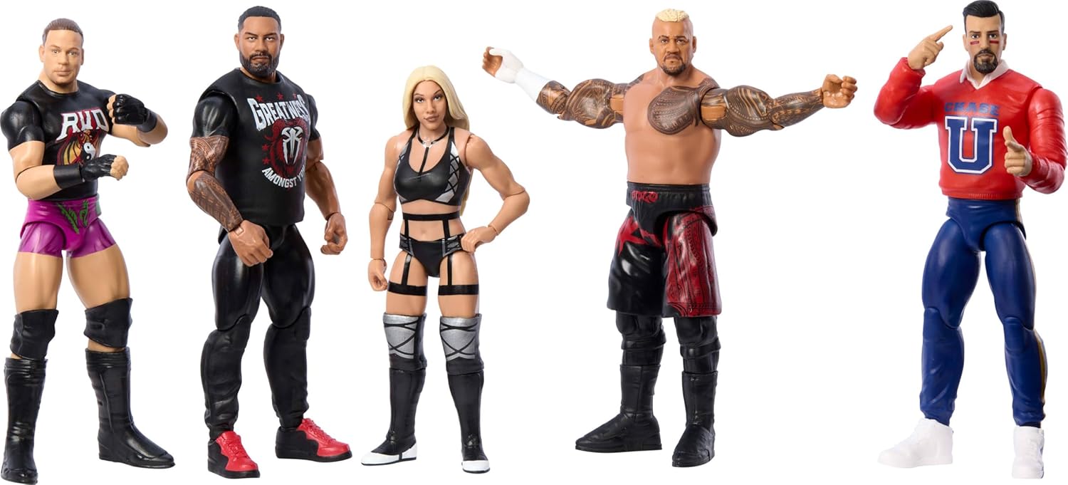 Mattel WWE Main Event Solo Sikoa Action Figure