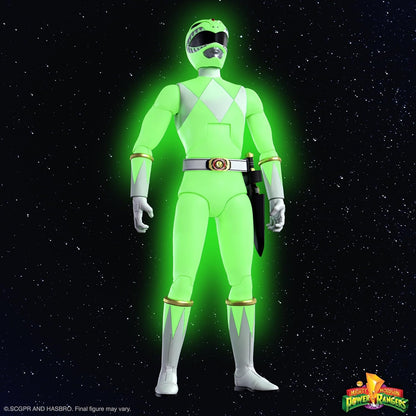 Super7 Mighty Morphin Power Rangers Green Ranger (Glow) - 7 in Ultimates! Action Figure