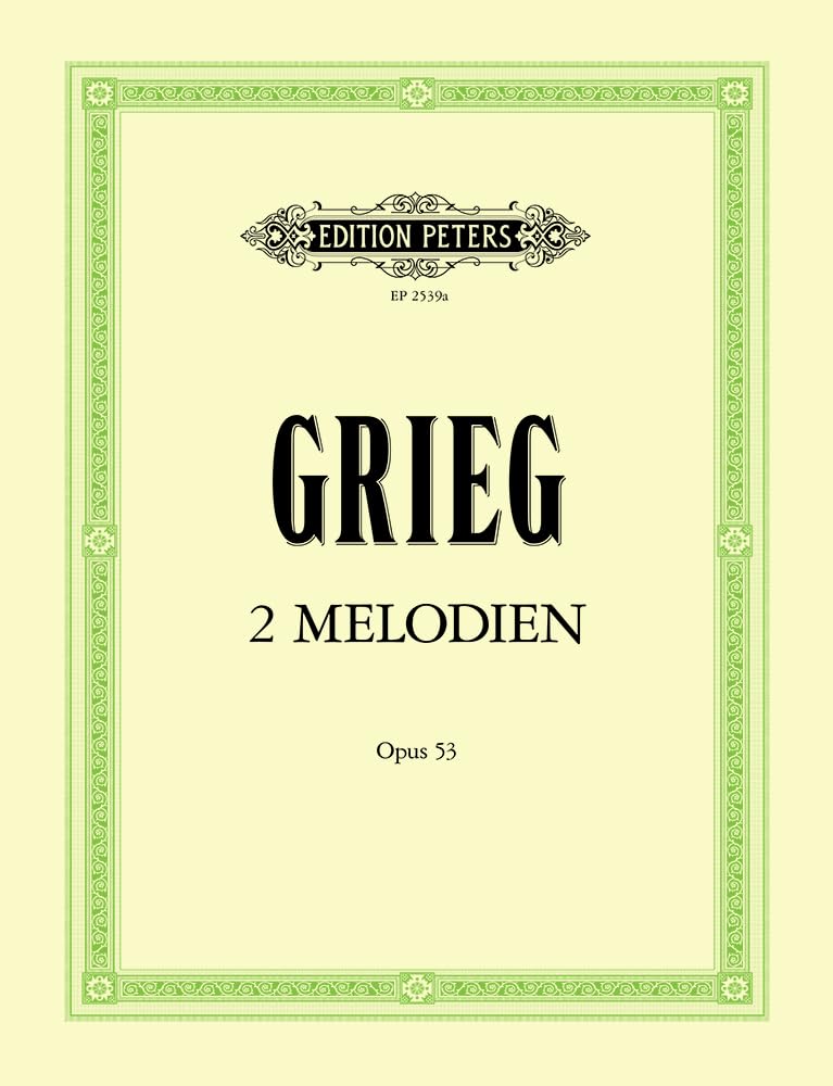Two Melodies Op 53 Score & Parts