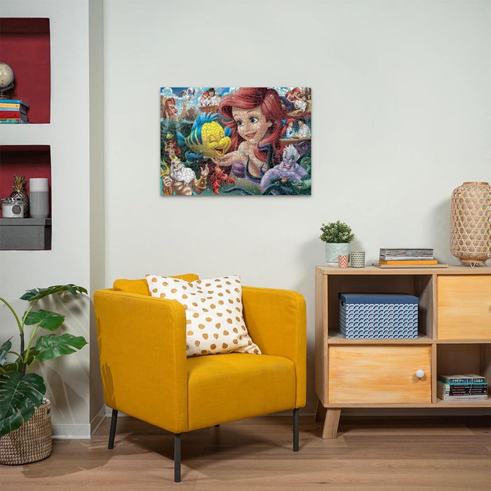 Ravensburger 12000567 - Heroines Collection: Ariel - puzzle 1000 piezas – puzzle adultos y niños a patir de 14 años, puzzle Disney, regalo Disney