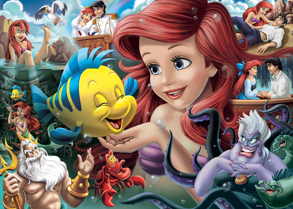 Ravensburger 12000567 - Heroines Collection: Ariel - puzzle 1000 piezas – puzzle adultos y niños a patir de 14 años, puzzle Disney, regalo Disney