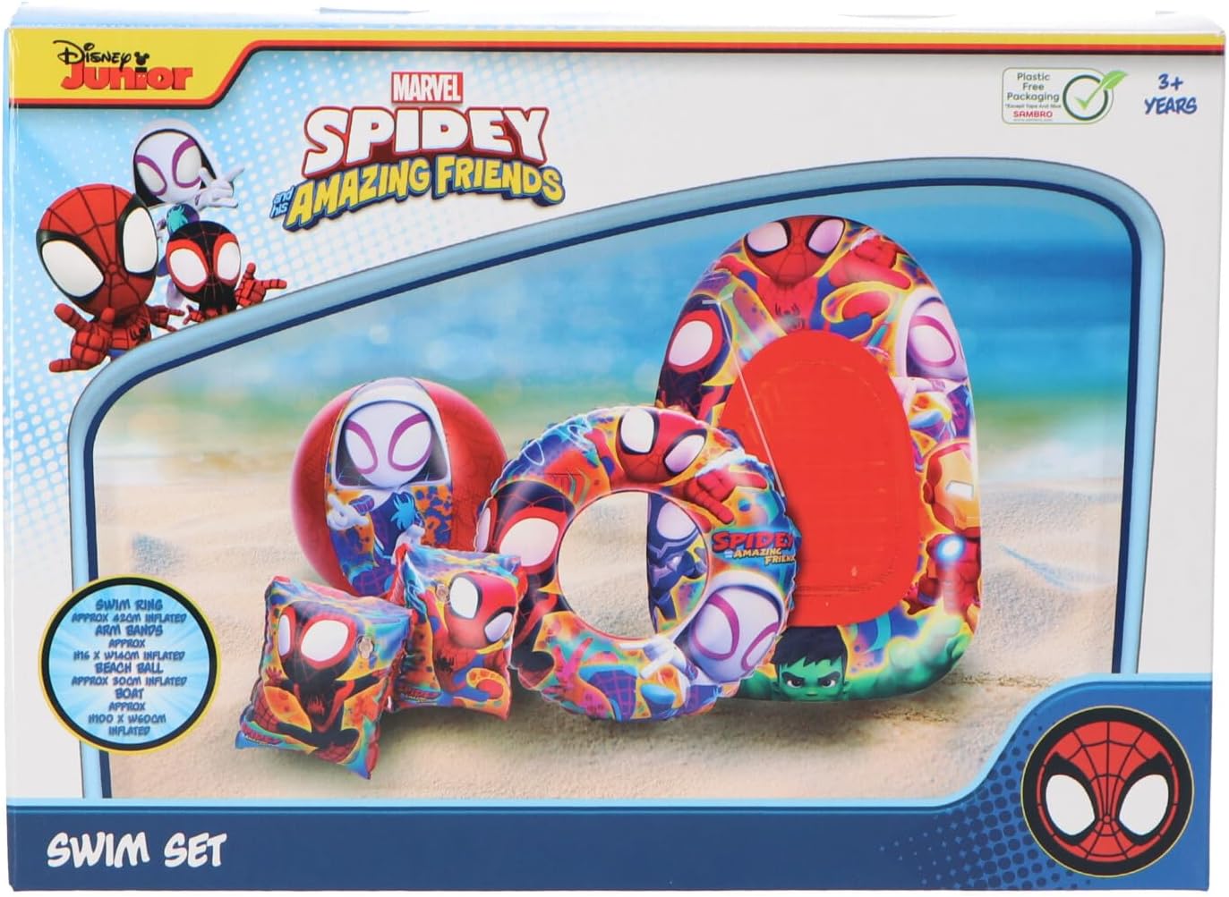 Spidey & Friends SPF24-7134 Zwemset, verschillende