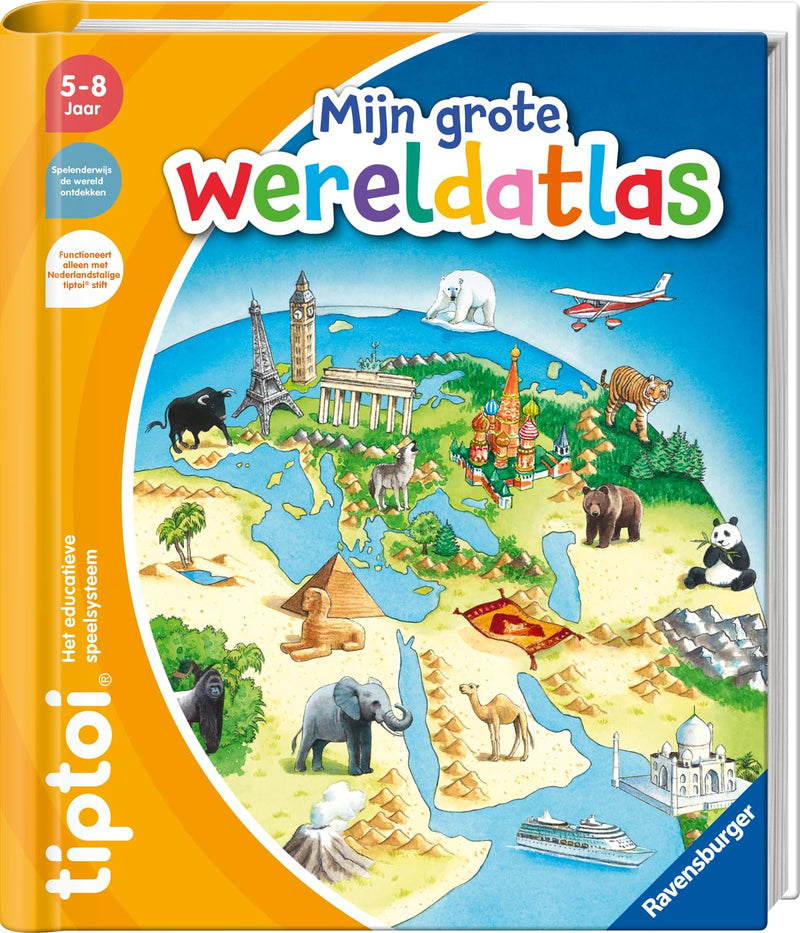 Ravensburger - Tiptoi Boek De Wereldatlas