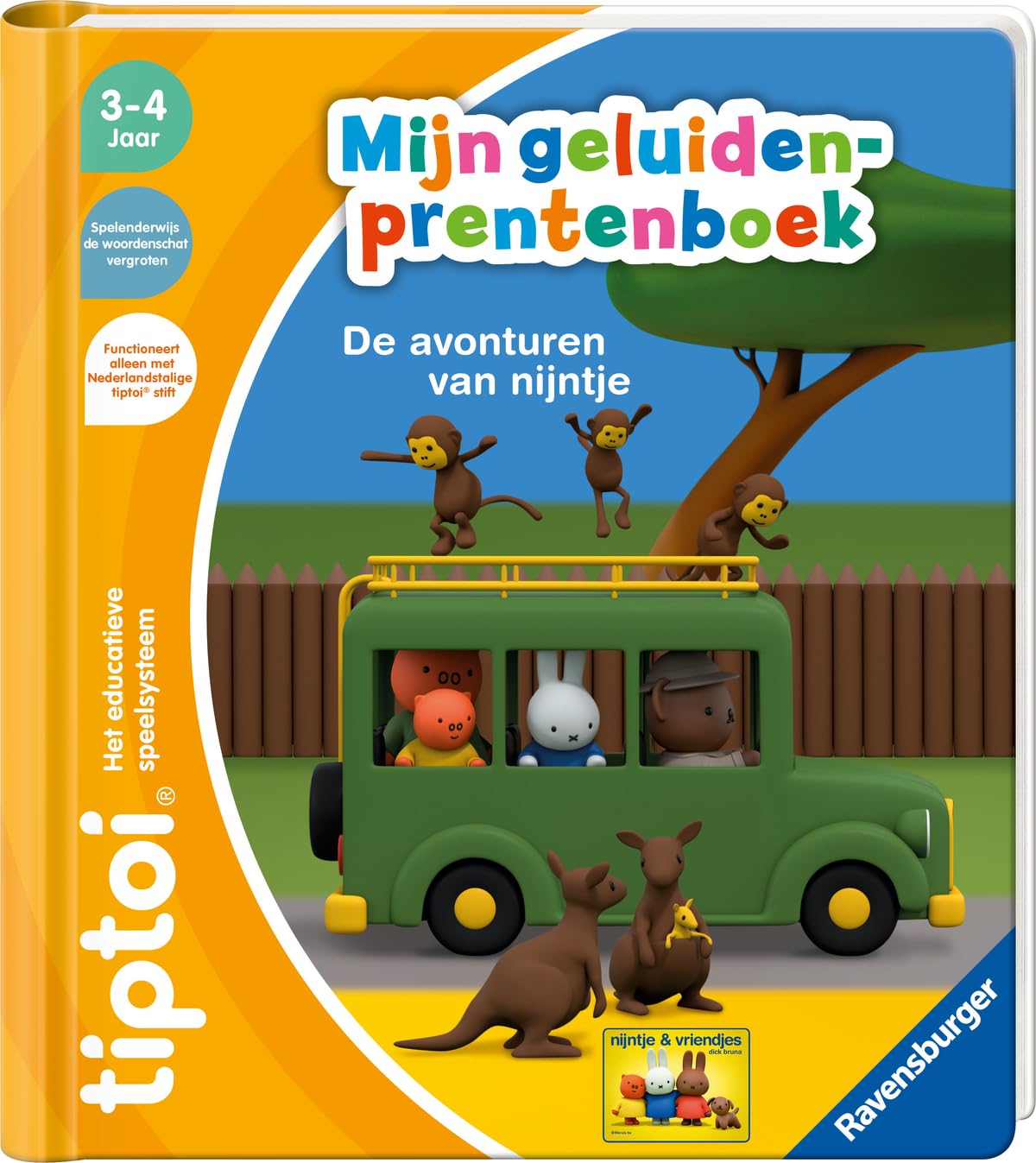Ravensburger - Tiptoi Boek Mijn Geluiden-Prde Avonturen Van Nijntje