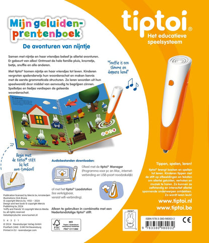 Ravensburger - Tiptoi Boek Mijn Geluiden-Prde Avonturen Van Nijntje