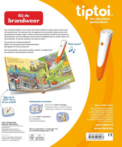 Ravensburger - Tiptoi Boek Bij De Brandweer