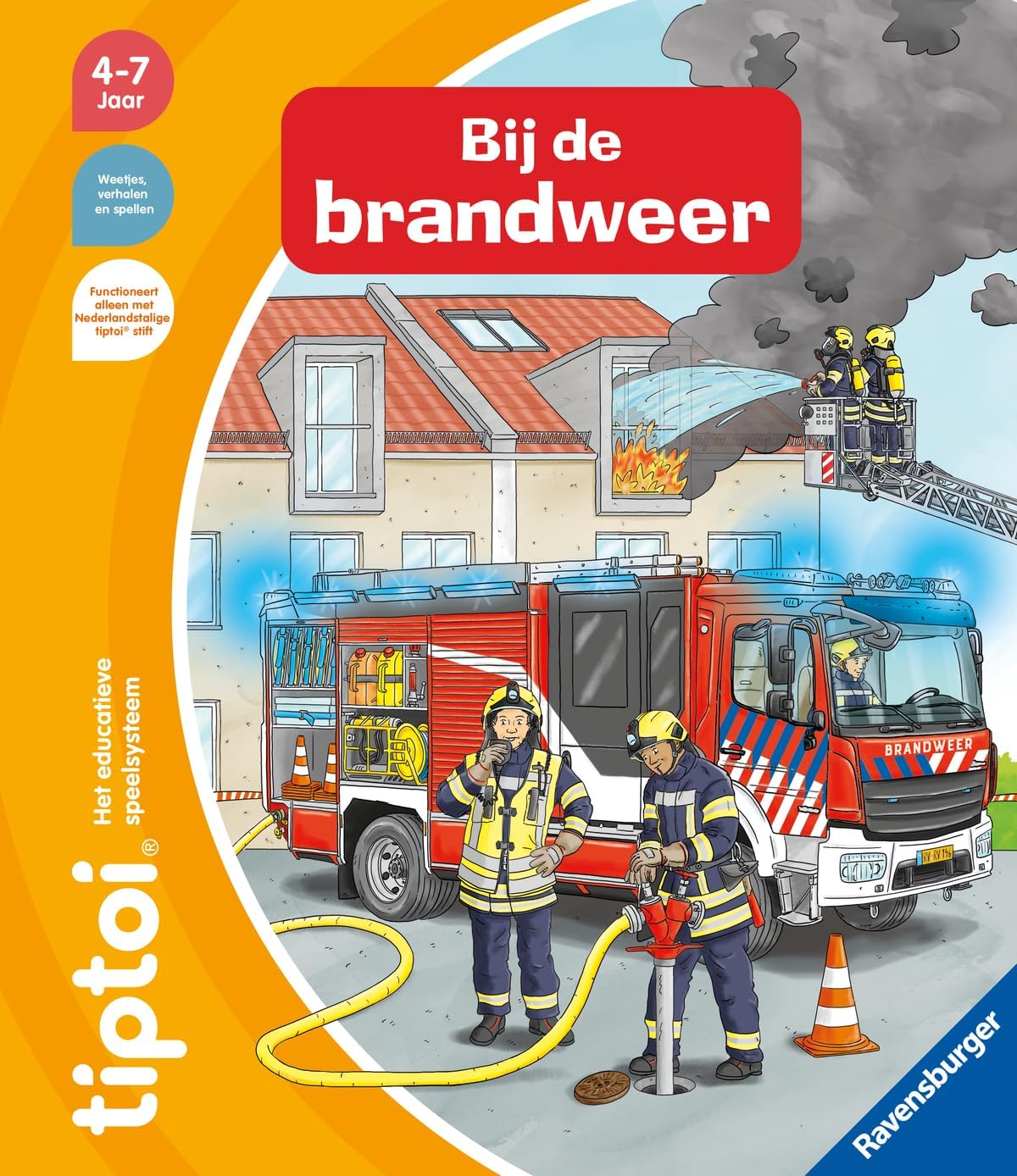 Ravensburger - Tiptoi Boek Bij De Brandweer