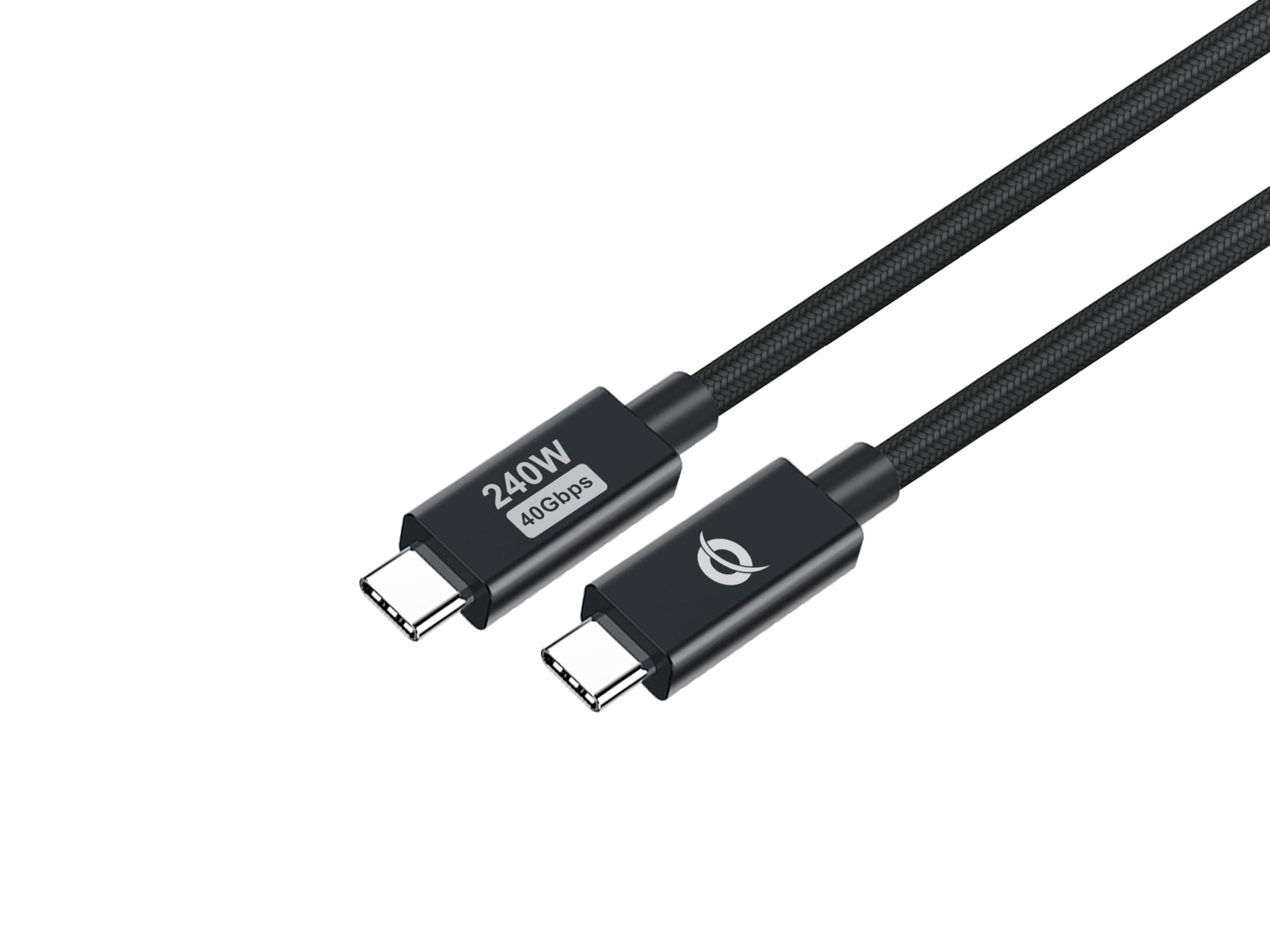 Conceptronic Cable USB-C 4.0 -> C M/M 2.00 m 5A 40Gbps Black