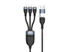 Conceptronic Cable USB-C/A 3.0 -> 3-in-1 100 W 1.50 m 480 Mbps