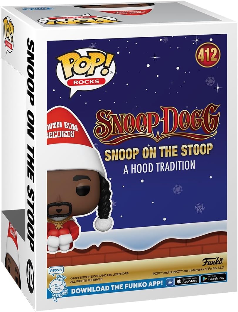 Funko Pop! Rocks: Snoop Dogg - (Snoop on a Stoop) - Collectable Vinyl Figure - Gift Idea - Official Merchandise - Toys for Kids & Adults - Music Fans - Model Figure for Collectors and Display