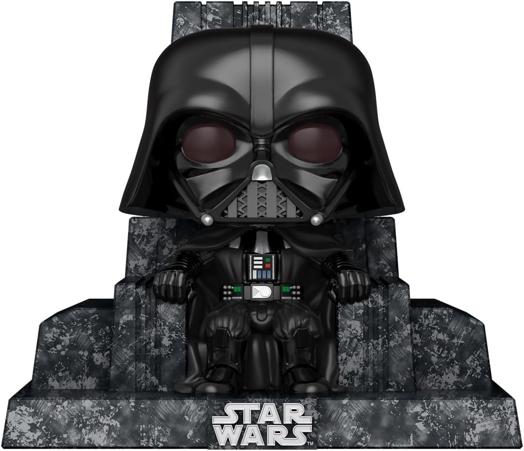 Funko Pop! Deluxe: SW Darkside - Darth Vader Throne - Star Wars - Collectable Vinyl Figure - Gift Idea - Official Merchandise - Toys for Kids & Adults - Movies Fans - Model Figure for Collectors
