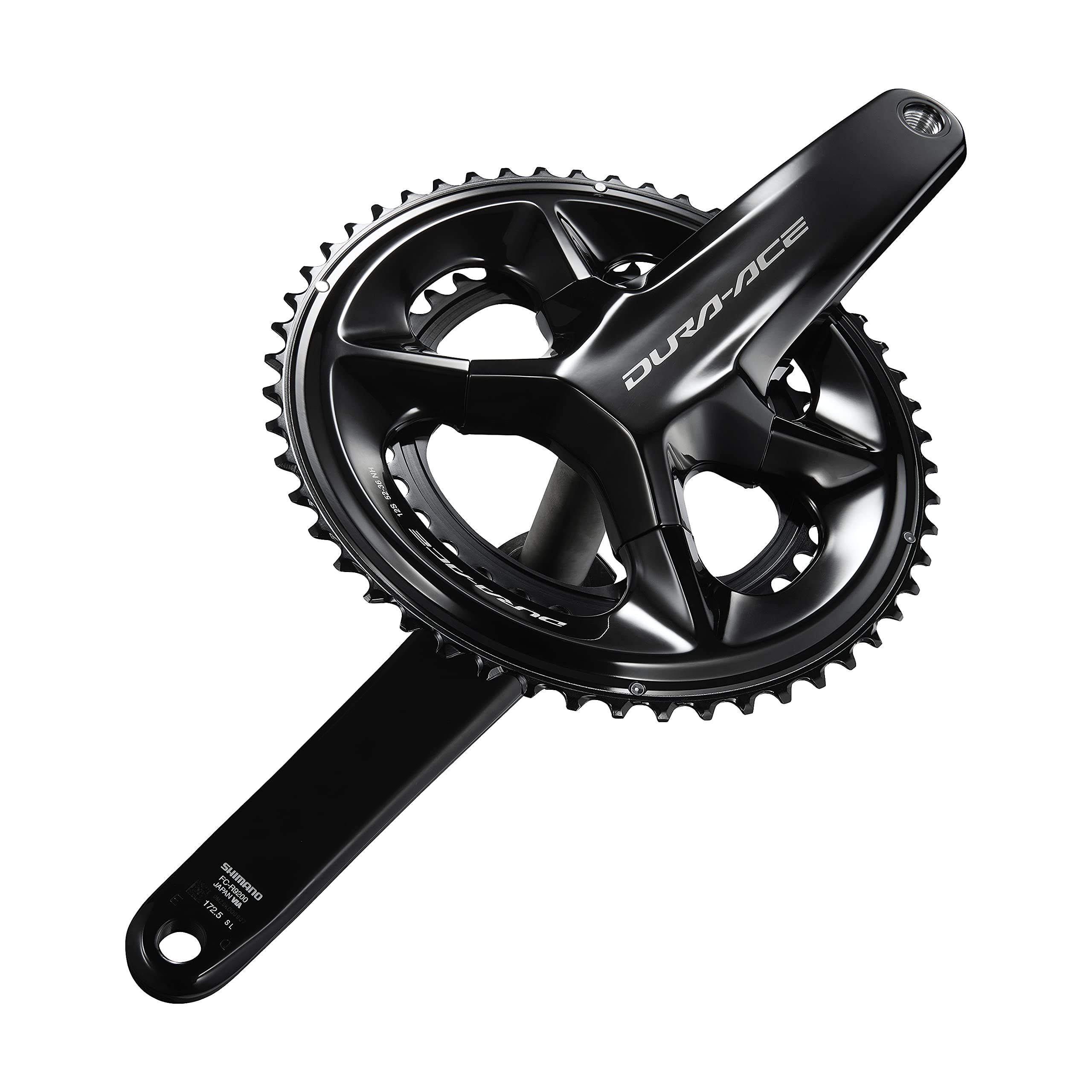 Shimano FC-R9200 Dura-Ace 12-speed double chainset, 52 / 36T 165 mm