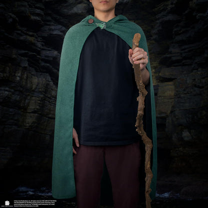 Cinereplicas Lord of the Rings Hobbit Cape and Lorien Leaf Brooch Included, Size M/L, Officially Licensed