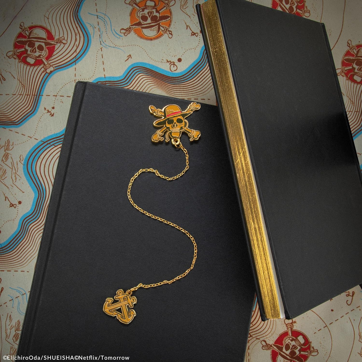 Cinereplicas One Piece - Luffy Bookmark Chain - Official License, 100% Zinc Alloy, zinc