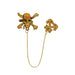 Cinereplicas One Piece - Luffy Bookmark Chain - Official License, 100% Zinc Alloy, zinc