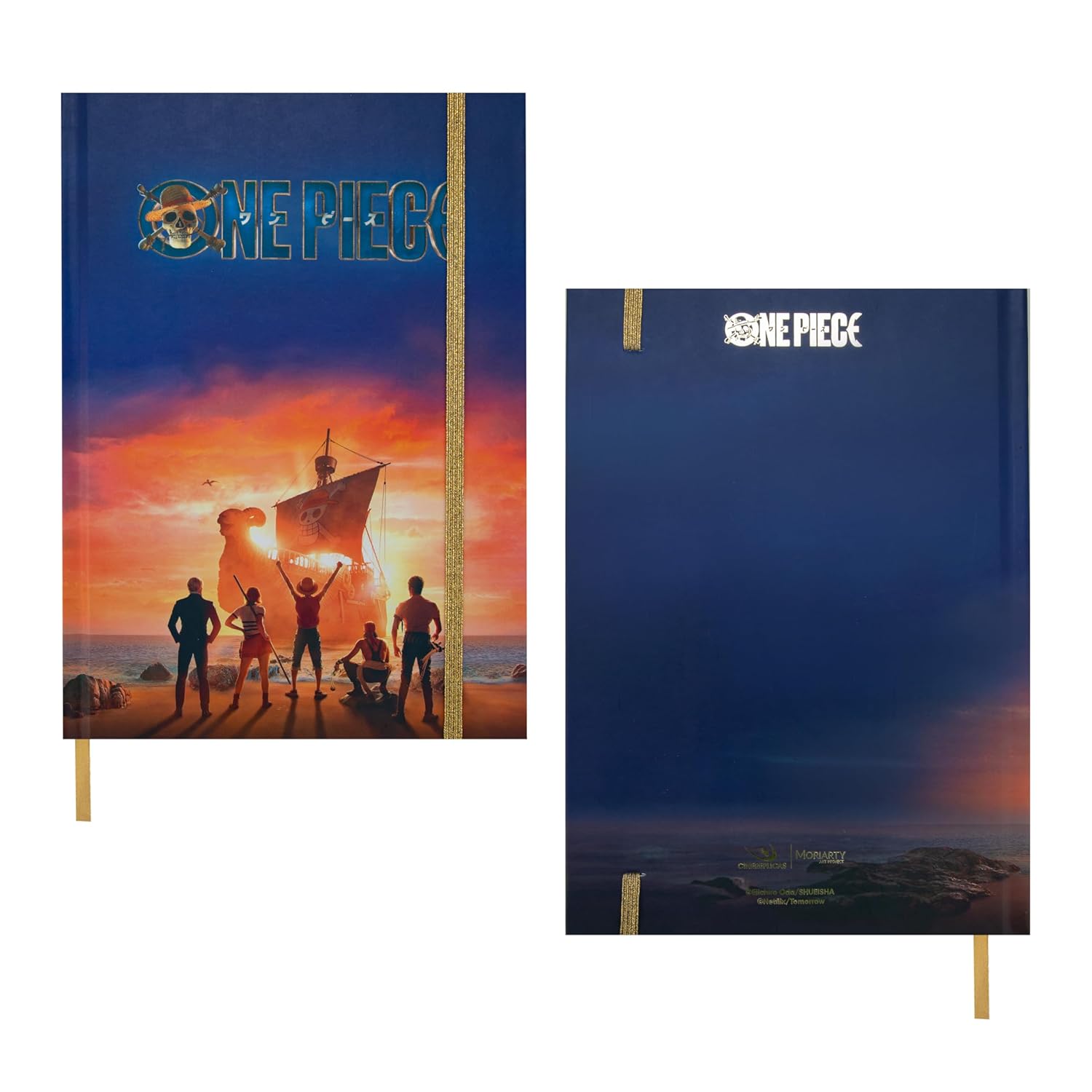 Cinereplicas One Piece - Sunset Sail Hardcover Notebook - 160p - Official License