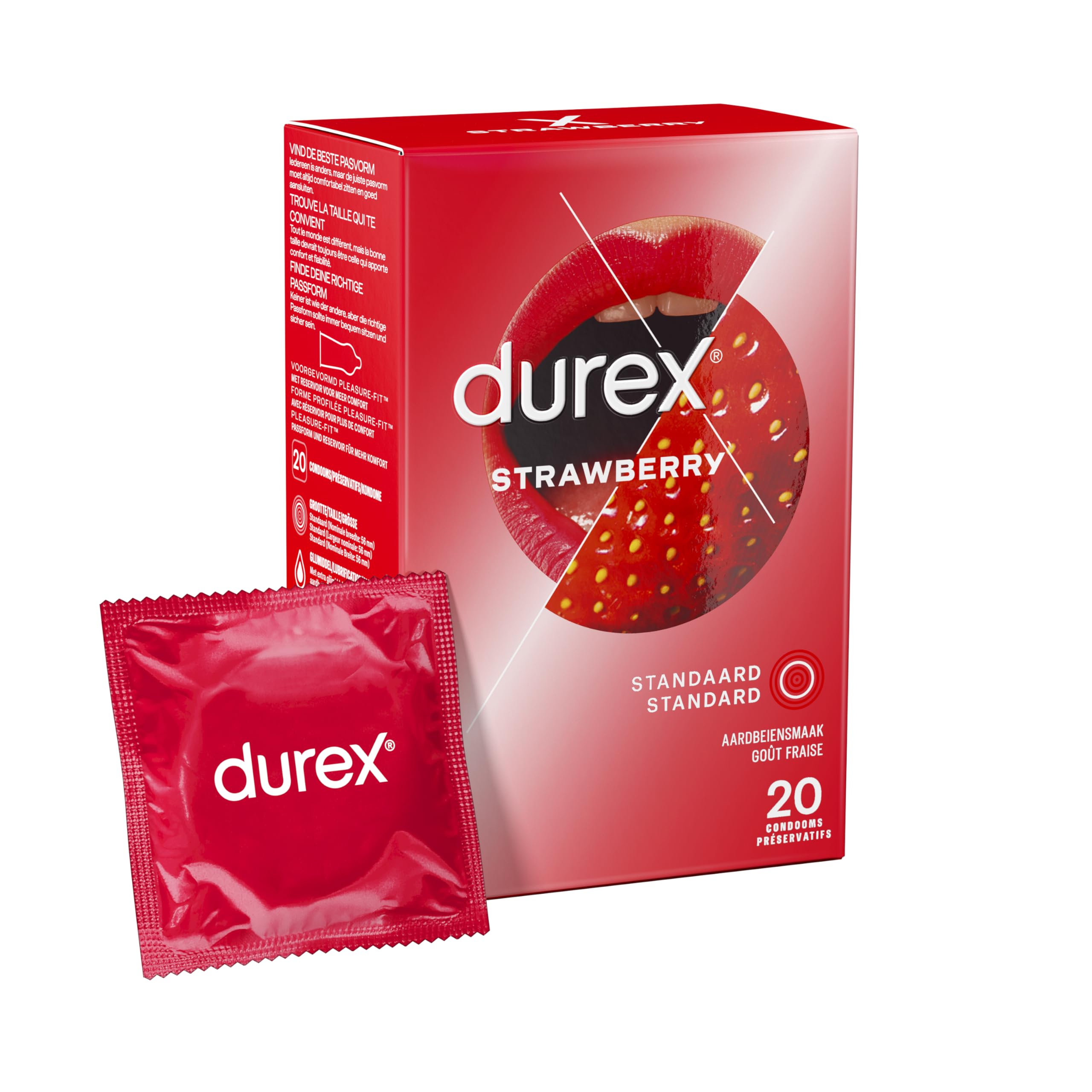 Durex Condooms Strawberry 20 Stuks