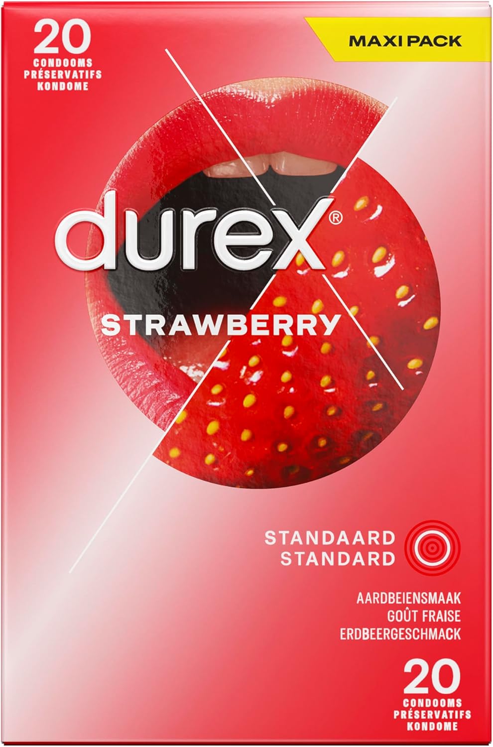 Durex Condooms Strawberry 20 Stuks