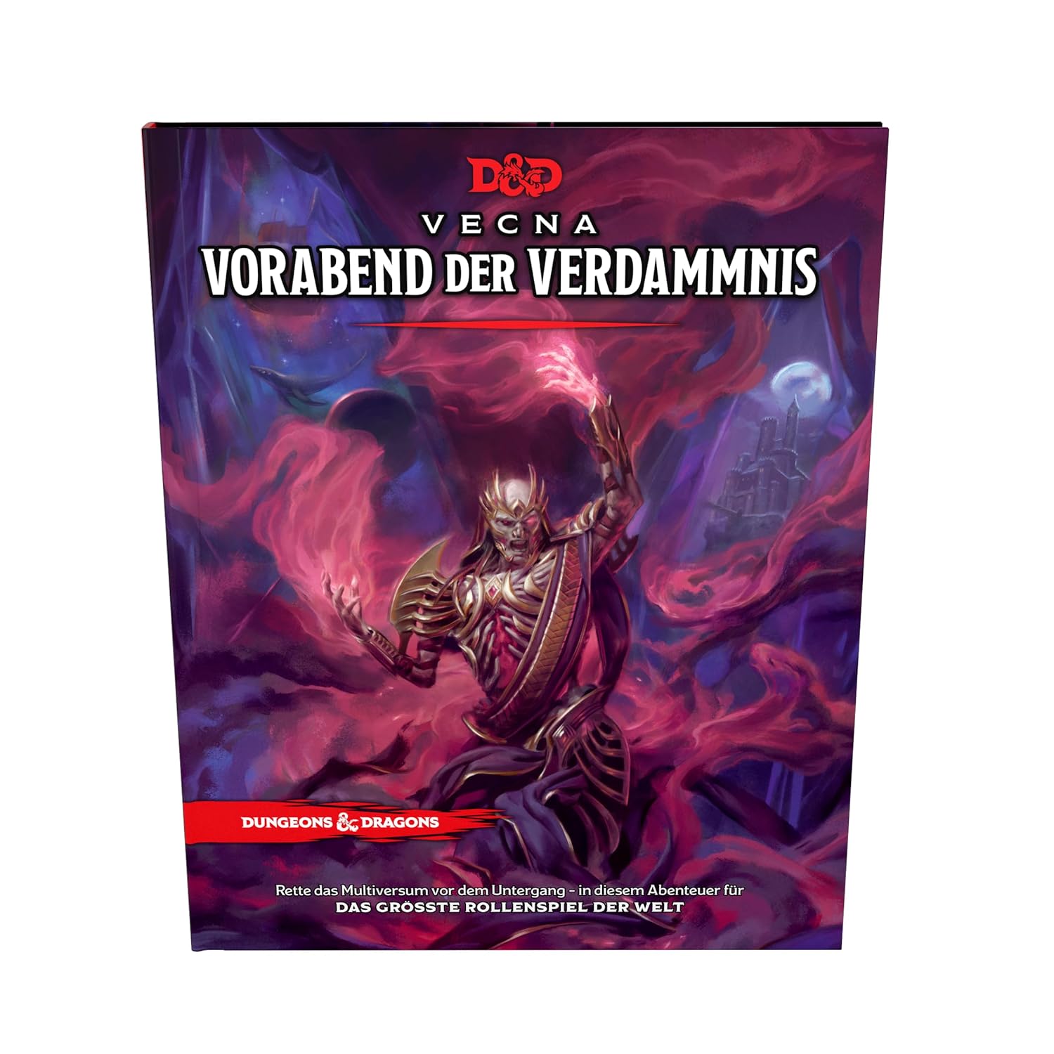 Dungeons & Dragons – Vecna Vorabend der Verdammnis | D&D-Kampagne für die Stufen 10-20 | RPG-Abenteuerbuch (Deutsche Version)