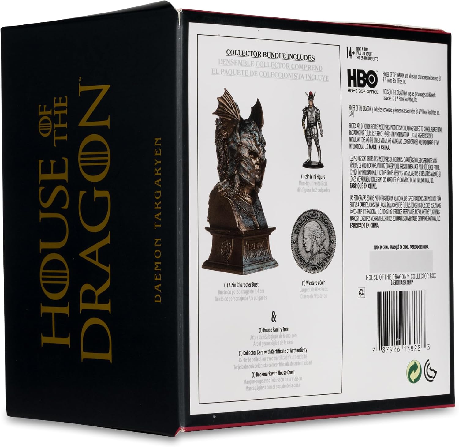 McFarlane Toys - House of The Dragon Daemon Targaryen Collector Box