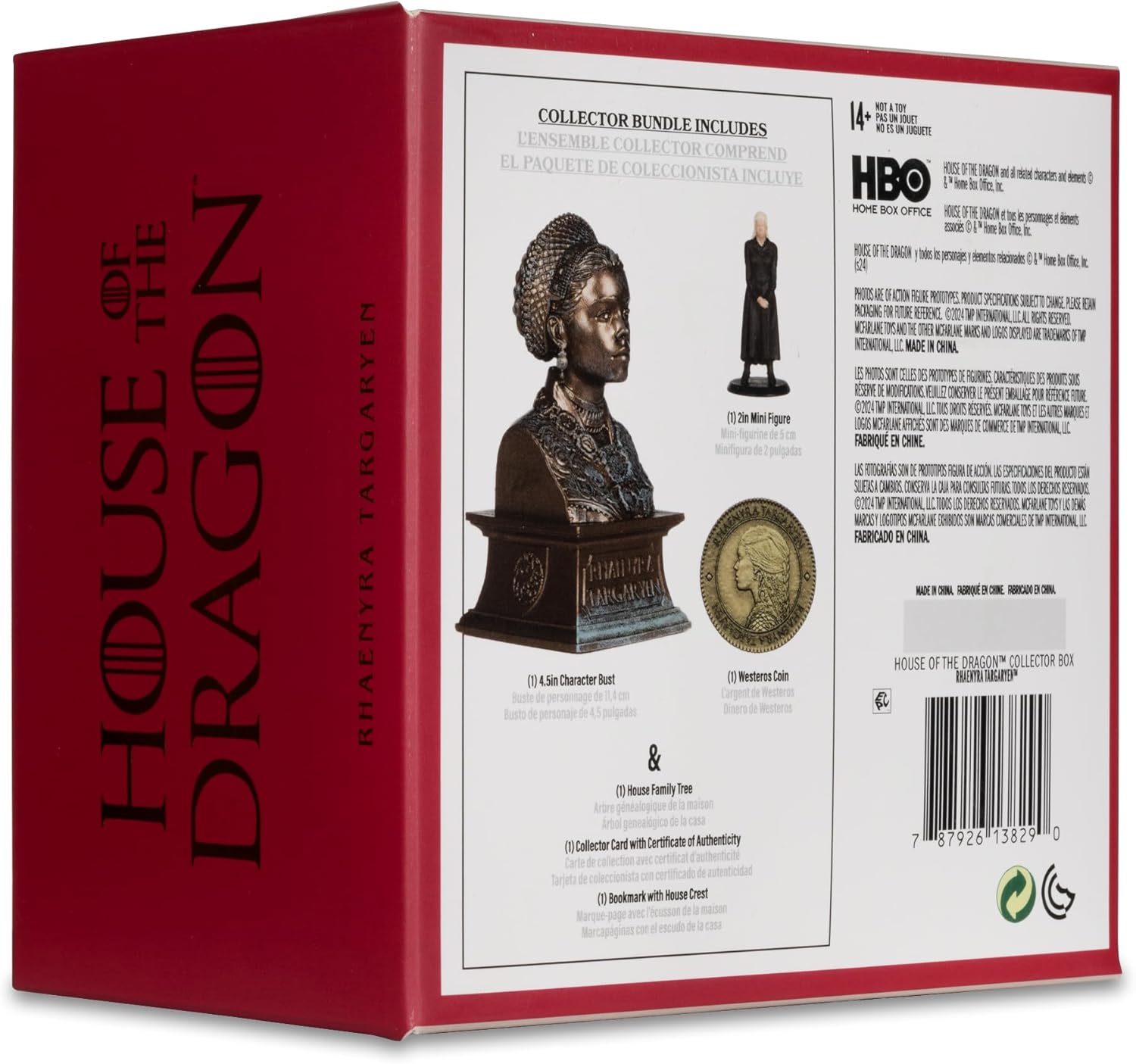 McFarlane Toys - House of The Dragon Rhaenyra Targaryen Collector Box