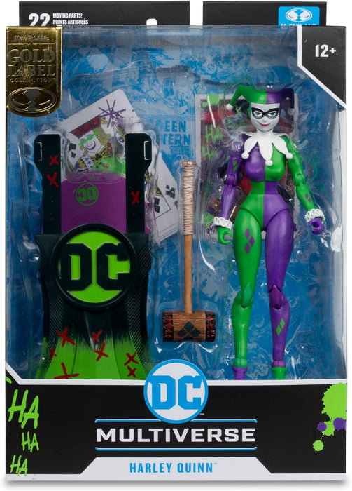 McFarlane DC Multiverse Harley Quinn (Jokerized) Gold Label 7in Action Figure Toys