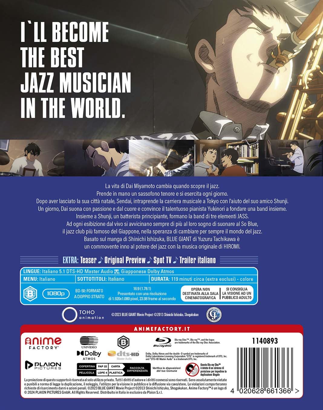 Blue Giant (Blu-ray + card
