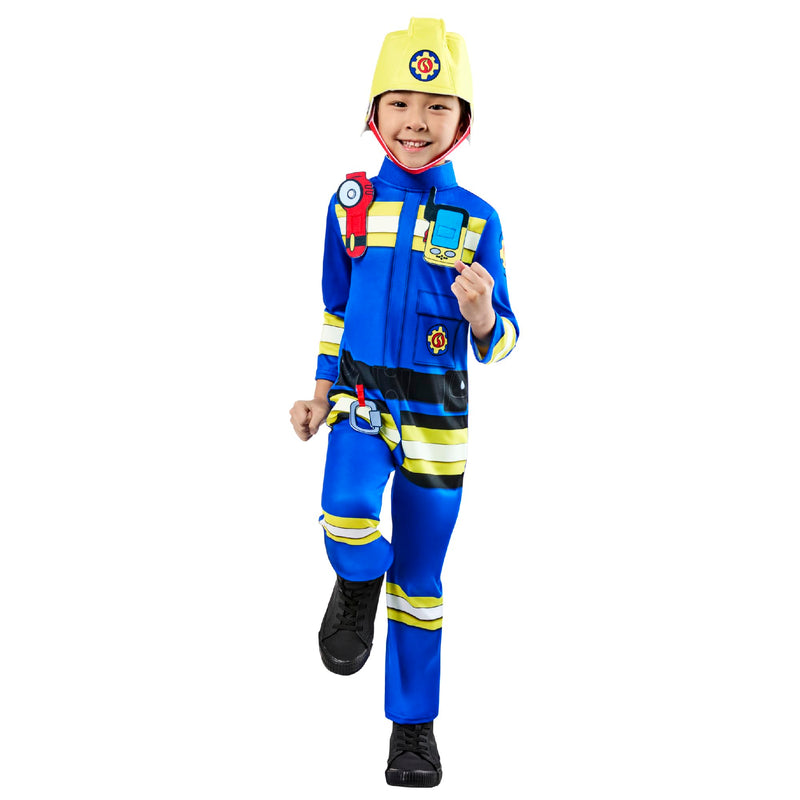 Rubie's Official Fireman Sam Childs Costume, Kids Fancy Dress, Age 2-3 Years