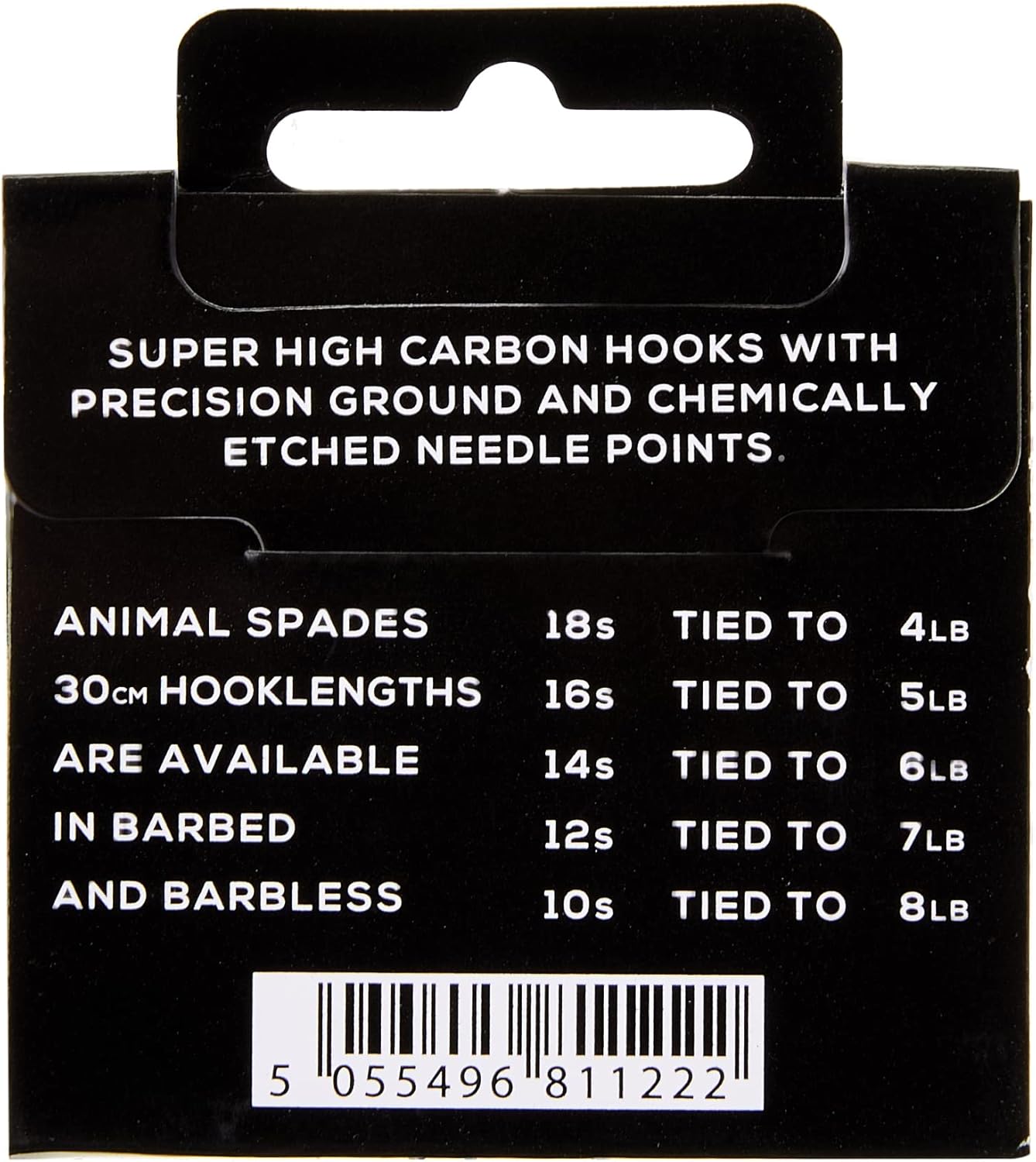 Kamasan Kamasan Animal Barbless Heavy HTN sz16 3lb 10x10pack