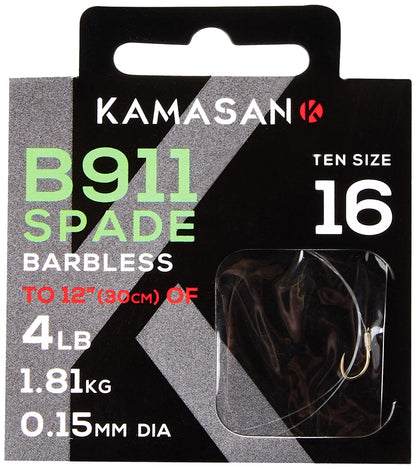 Kamasan Kamasan B911 Barbless Heavy HTN sz16 10x10pack