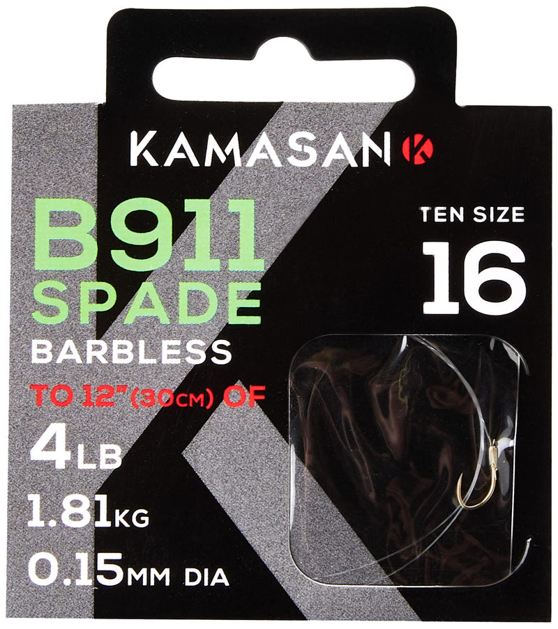 Kamasan Kamasan B911 Barbless Heavy HTN sz16 10x10pack