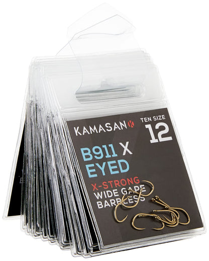 Kamasan Kamasan B911-X Eyed Size12  10x20pk