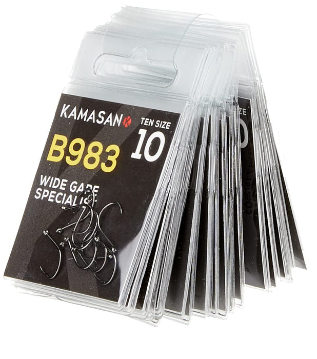 Kamasan Kamasan Eyed Hook B983 sz10 10x20pack