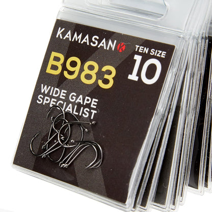 Kamasan Kamasan Eyed Hook B983 sz10 10x20pack