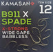 Kamasan Kamasan B911-X Spade Size12  10x20pk