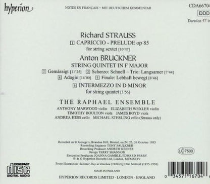 String Quintet/prelude to 'Capriccio' (The Raphael Ensemble)