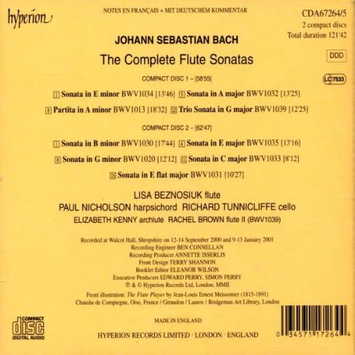 Complete Flute Sonatas (Beznosiuk)