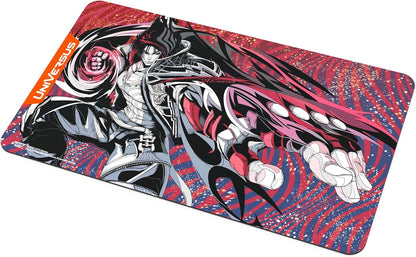 UniVersus: Tekken 8: Jin Playmat - Alfombrilla de neopreno de 24 x 14, respaldo de goma, accesorio para juegos de cartas de mesa, juegos UVS, licencia