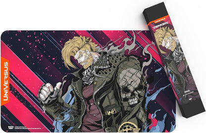 UniVersus: Tekken 8: Paul Playmat - 24 x 14 Neoprene Mat,, Rubber Backing, Tabletop Card Game Accessory, UVS Games, Licensed