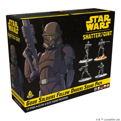 Atomic Mass Games | Star Wars Shatterpoint: Good Soldiers Follow Orders | Expansión de Miniaturas | A Partir de 14 Años | para 2 Jugadores | 90 Minutos por Partida | Multilenguaje (Incluye Español