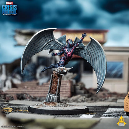 Atomic Mass Games | Marvel Crisis Protocol: Angel & Archangel | Expansión de Miniaturas | A Partir de 14 Años | para 2 Jugadores | 90 Minutos por Partida | Multilenguaje (Incluye Español