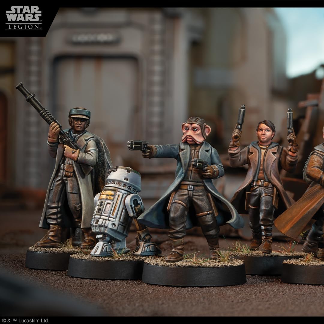 ATOMIC MASS GAMES | Star Wars Legion: Rebel Sleeper Cell UNIT EXPANSION | Miniatures Board Game | Ages 14+ | 1-2 Players | 90+ Minutes Playing Time
