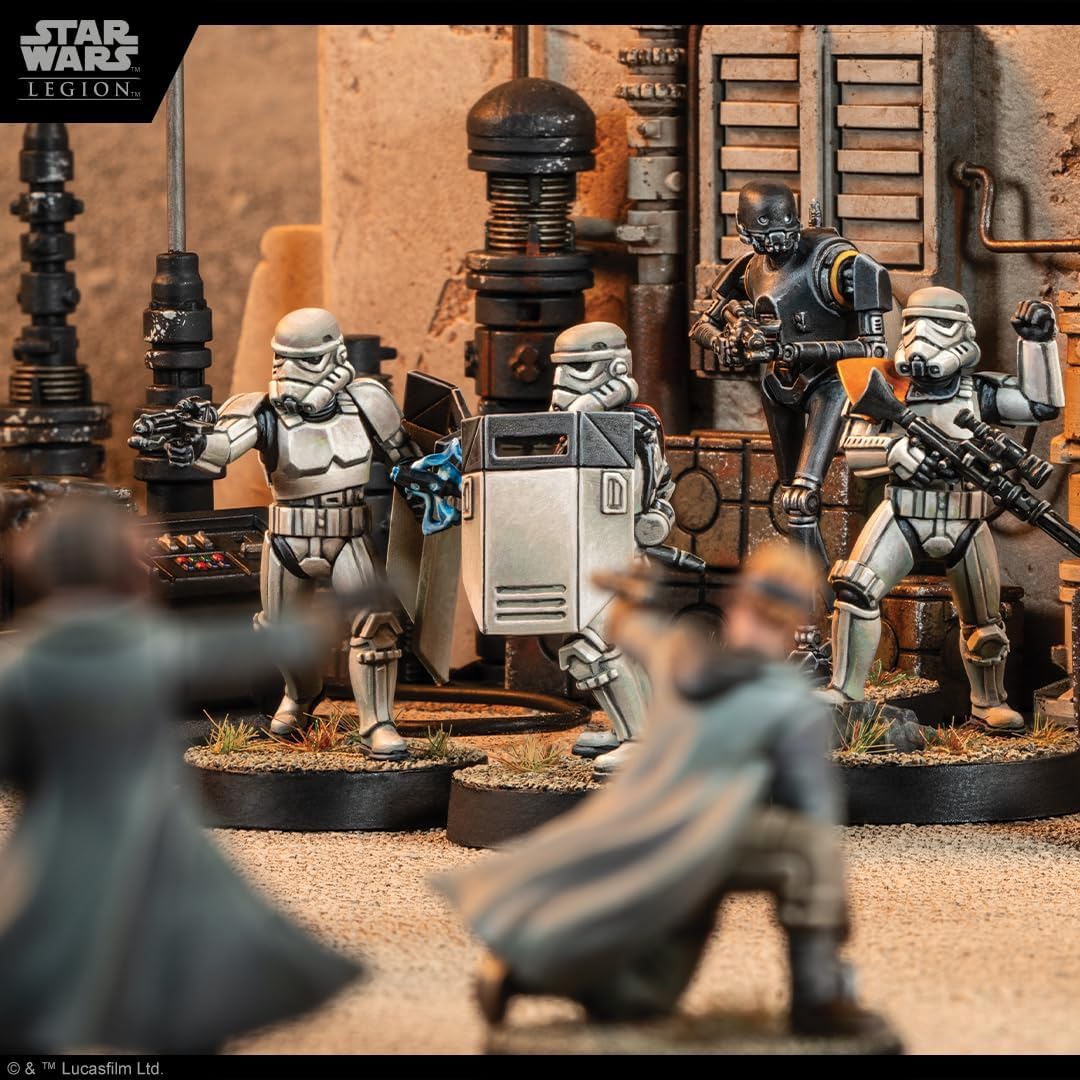 ATOMIC MASS GAMES | Star Wars Legion: Imperial Riot Control Squad UNIT EXPANSION | Miniatures Board Game | Ages 14+ | 1-2 Players | 90+ Minutes Playing Time