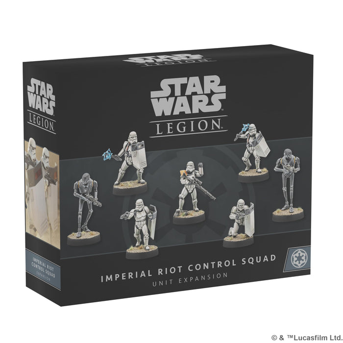 ATOMIC MASS GAMES | Star Wars Legion: Imperial Riot Control Squad UNIT EXPANSION | Miniatures Board Game | Ages 14+ | 1-2 Players | 90+ Minutes Playing Time