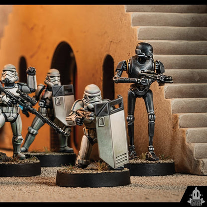 ATOMIC MASS GAMES | Star Wars Legion: Imperial Riot Control Squad UNIT EXPANSION | Miniatures Board Game | Ages 14+ | 1-2 Players | 90+ Minutes Playing Time