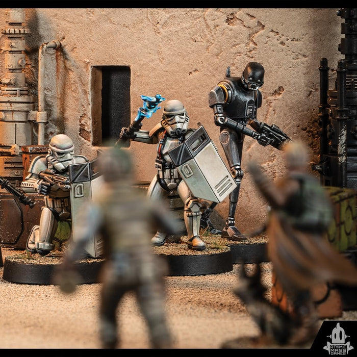 ATOMIC MASS GAMES | Star Wars Legion: Imperial Riot Control Squad UNIT EXPANSION | Miniatures Board Game | Ages 14+ | 1-2 Players | 90+ Minutes Playing Time
