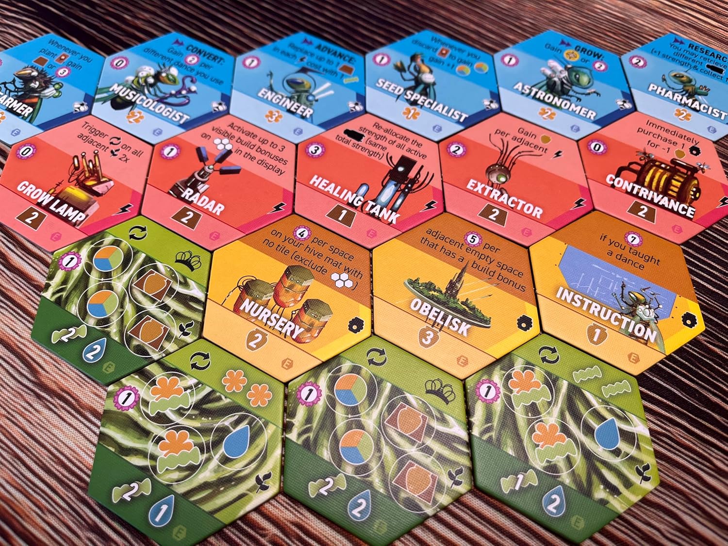Stonemaier Games | Apiary - Expanding The Hive Expansion | Board Game | Ages 14+ | 1-5 Players | 60-90 Minutes Playing Time