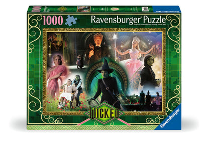 Ravensburger 12001277 - Wicked Act 1-1000 pieces jigsaw puzzle – Puzzle for adults and kids age 14 years up, jigsaw for Wicked fans