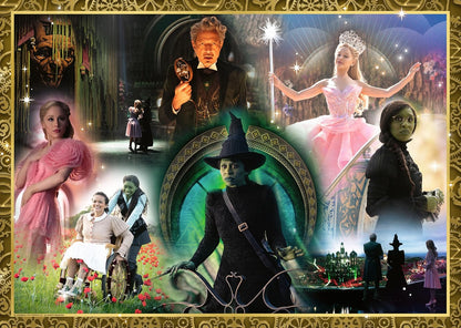 Ravensburger 12001277 - Wicked Act 1-1000 pieces jigsaw puzzle – Puzzle for adults and kids age 14 years up, jigsaw for Wicked fans